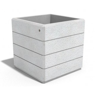 Бетонна саксия  Д85 см /  Ш85 см / H85 см