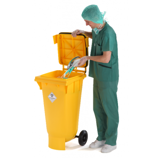 Кофа за медицински отпадъци ClinicBox 120л