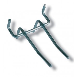 ДЪРЖАЧ  ЗА ПЕРФОРИРАНА СТЕНА - ДВОЕН