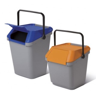 ПЛАСТМАСОВ КОШ EASYMAX С ПРЕДЕН ОТВОР 45л