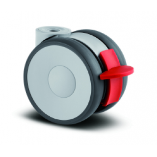 Мебелно колело TENTE 75мм полиамид с полиуретан, спирачка Linea LOAD7001