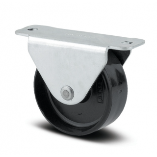 Мебелно колело TENTE фиксирано 14мм полиамид и стом. ламарина Compacta