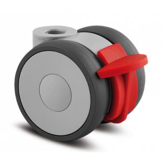 Мебелно колело TENTE 50мм полиамид с полиуретан, спирачка Linea LOAD7001