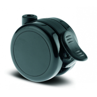 Мебелно колело TENTE 75мм със спирачка полиамид с гума серия Stylea DOM20