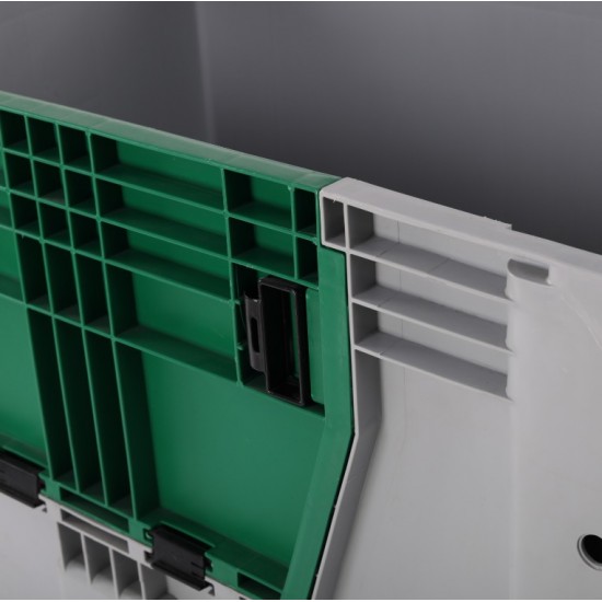 Пластмасова каса с отваряема страна на 4 крачета 1200x800х800 mm 62286