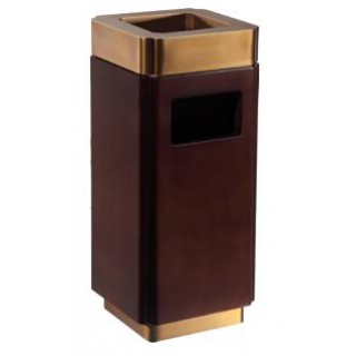 МЕТАЛЕН КОШ с пепелник Лукс 50л.