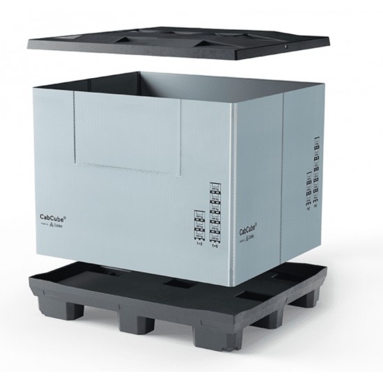 Пластмасова сгъваема каса 1210x1010x990 mm