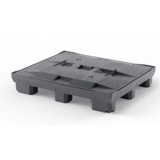 Пластмасова сгъваема каса 1210x1010x990 mm