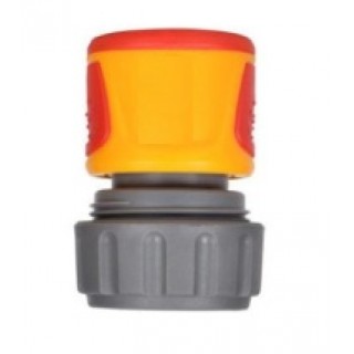 Конектор с AquaStop за маркучи 5/8" и 3/4"