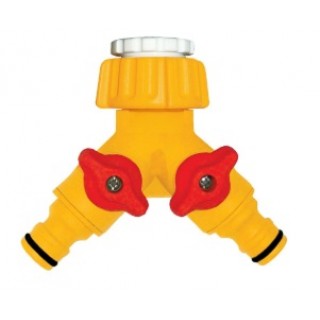 Приставка за кран с две разклонения