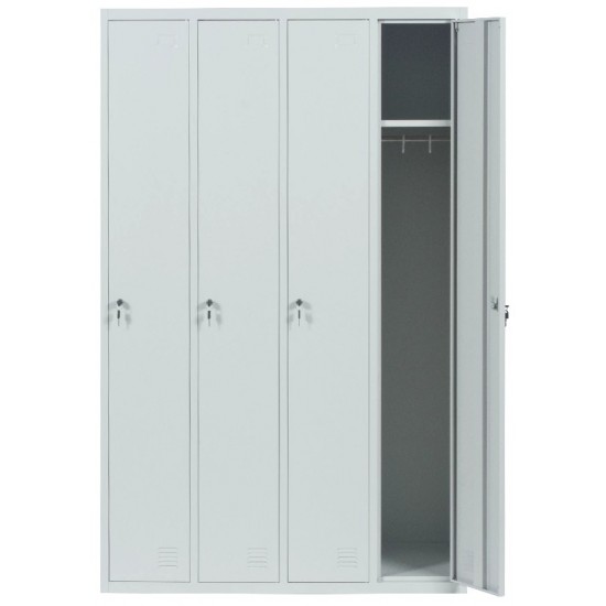 Метален шкаф сив 1830х1130х500мм