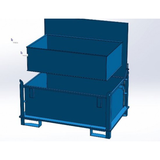 Контейнер за отпадъци - Код 61097