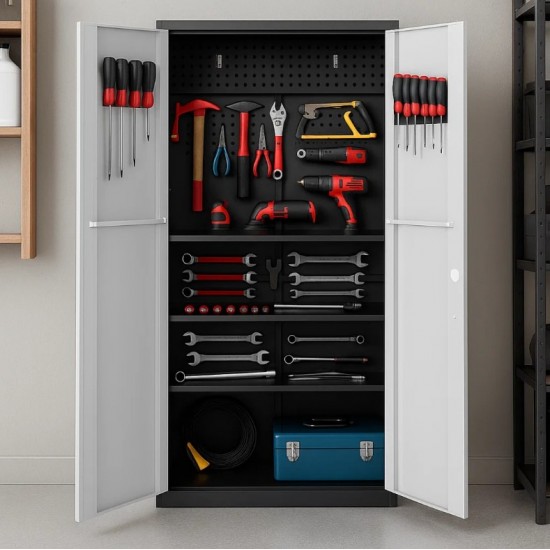 Метален шкаф за инструменти 1850х900х450мм