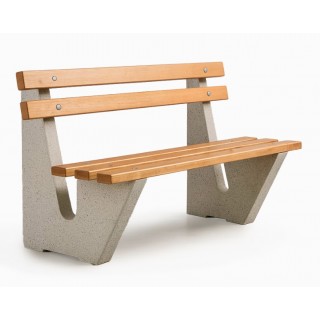 Пейка бетон и дърво 06