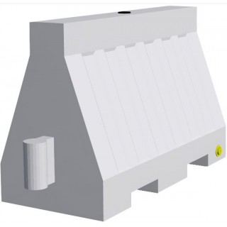 Пътна бариера 1230х400х600мм с изпускателен отвор на дъното