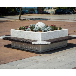 Пейка със саксия